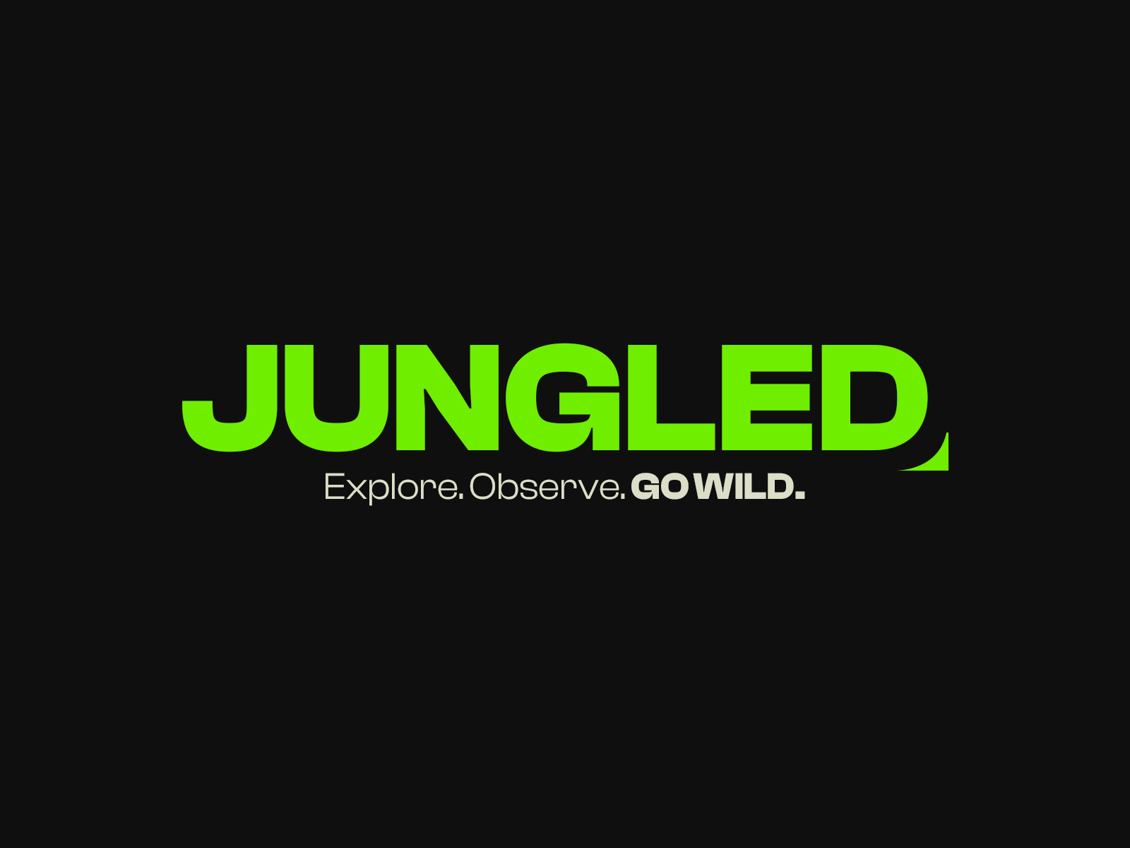 An esports team design by steb that heavily focuses on green and khaki colors in a dark environment, along with nature